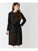 ボンディングレースワンピース/ブラック(019)