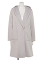 ポンチフーデットコート/ライトグレー