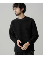 リバーシブルボアプルオーバー/ブラック(010)