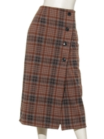 リバータイトスカート/BROWN