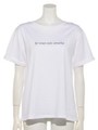 ロゴＴシャツ/ホワイト
