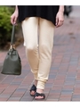 ワッフルレギンスパンツ/アイボリー