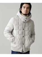 河田フェザーＲＩＢダウン/ライトベージュ1(041)