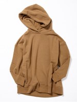 吊り裏毛パーカー/モカチャ