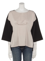 配色タックPO/ブラック