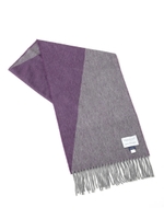 別注WFダイヤゴナルマフラー/パープル(080)