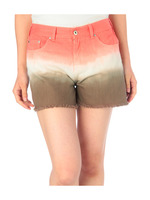 ムラ染めデニムショートパンツ