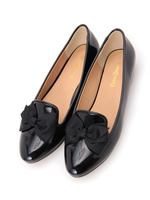 ランダムリボンパンプス