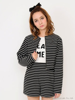 バッティングボーダージャケット