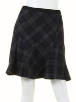チェックミニマーメイドスカート