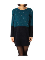 ブロッキングドルマンワンピース