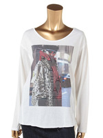 シシュウロゴGIRL　L／S　T