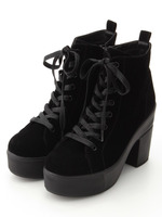 【Liberty Doll】厚底ショートレースアップブーツ(5302)