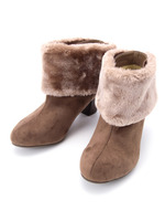 2WAYファーショートブーツ