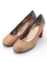 【chum chum by chapter】カラーブロック パンプス