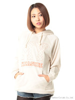 キルティングプルパーカー