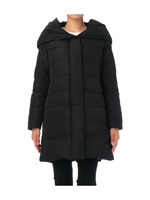 ボリューム衿ダウンコート