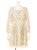 CrossFloralLadyワンピース