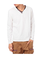 フェイクレイヤードTシャツ