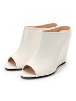 オープントゥウエッジサンダル