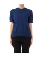 コットンニット半袖プルオーバー