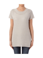 フレンチスリーブローゲージニット