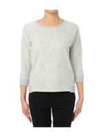 ホットフィット杢調裏毛プルオーバー