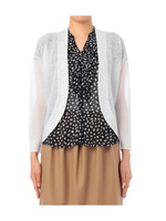 レーヨン混トッパーニットカーディガン