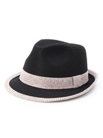 配色中折れハット