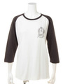 8分袖ラグランTee  