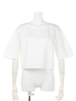 ドロップショルダーショートプルオーバー