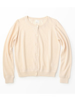 リネン混 クルーネックカーディガン ウィメンズ