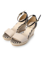 ワンストラップウエッジサンダル