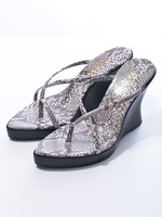 定番ウエッジスネークサンダル2014