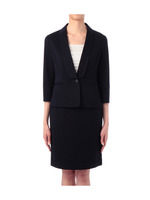 ショールカラーストレッチジャケット