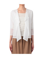 ノーボタンニットカーディガン