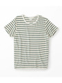 リサイクルコットンボーダーTシャツ メンズ