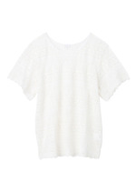 レーススモックブラウス