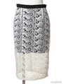 [Salon de Balcony]CHEMICAL LACE SKIRT