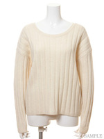 [L.B DAILY STOCK]アルパカ混ニットプルオーバー