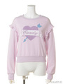 LITTE HEART CRIME SWEAT TOPS