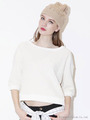 [Salon de Balcony]KNIT TWEED PULLOVER