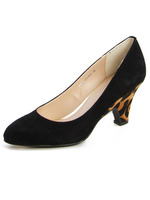 【V−SEVEN】ウェッジヒールパンプス