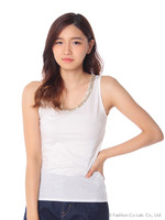 スパンコールタンクトップ