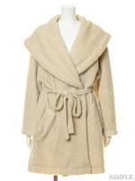 ボリュームカラーボアコート