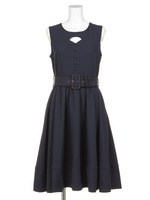 【an another angelus】フロントあきミドル丈ノースリーブOP