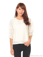 レースタック袖PO