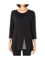 裾スリットデザインプルオーバー