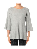 Aラインラメニットプルオーバー