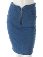 【ECURY】デニムペンシルスカート